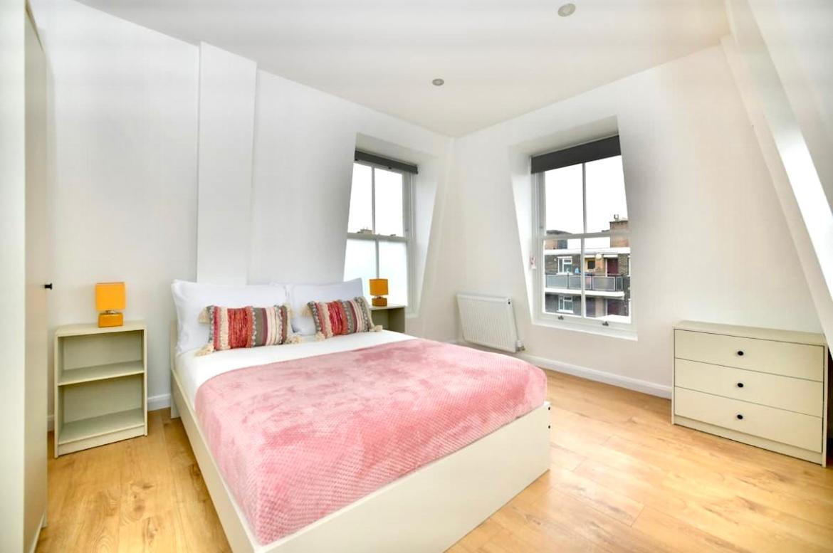 Lovely 2 Bedroom Serviced Penthouse Battersea Park Road 런던 외부 사진